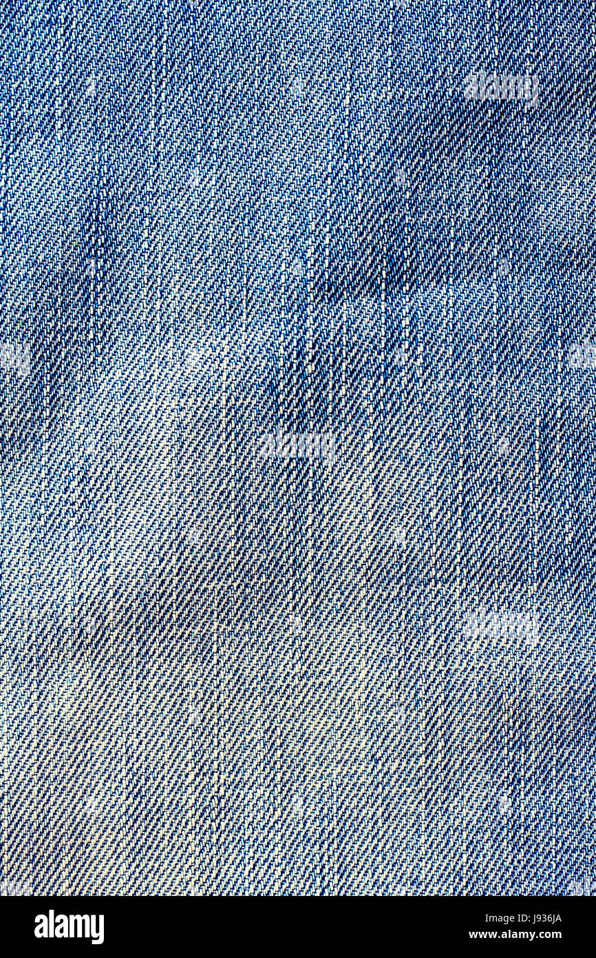 Il denim blue jeans texture con spazio per il testo, Indigo superficie piana, Indigo classic vintage, Close-up di dettagli di un paio di jeans pantaloni tessuto B Foto Stock