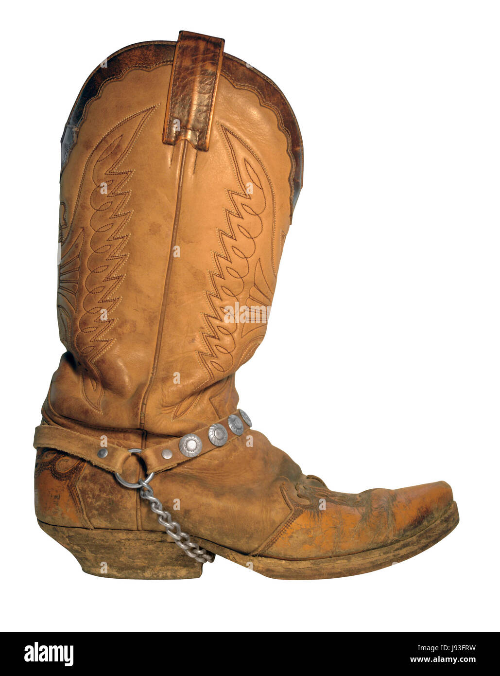 Wild West, boot, cultura, isolato, opzionale, moda, studio fotografico, Foto Stock
