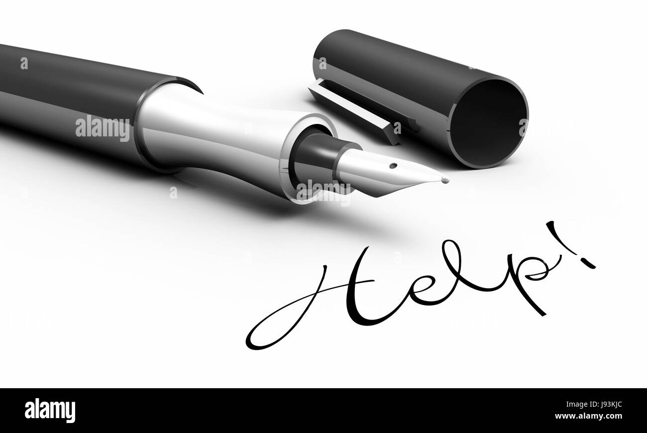 Servizio di emergenza, indifesi, assistenza clienti, assistenza, guida, supporto, aiuto, Foto Stock