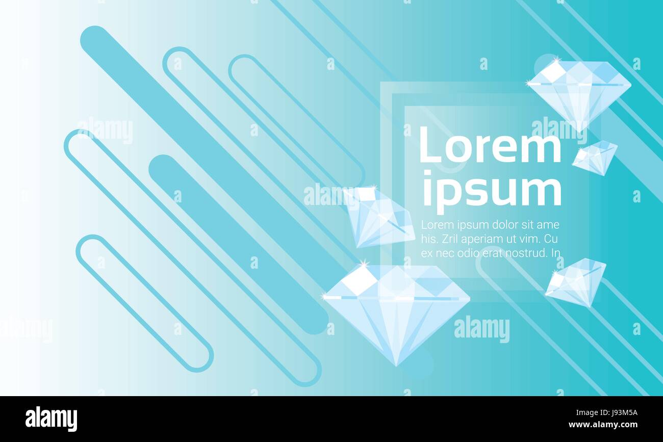 Geometrico astratto Banner sfondo spazio copia Illustrazione Vettoriale