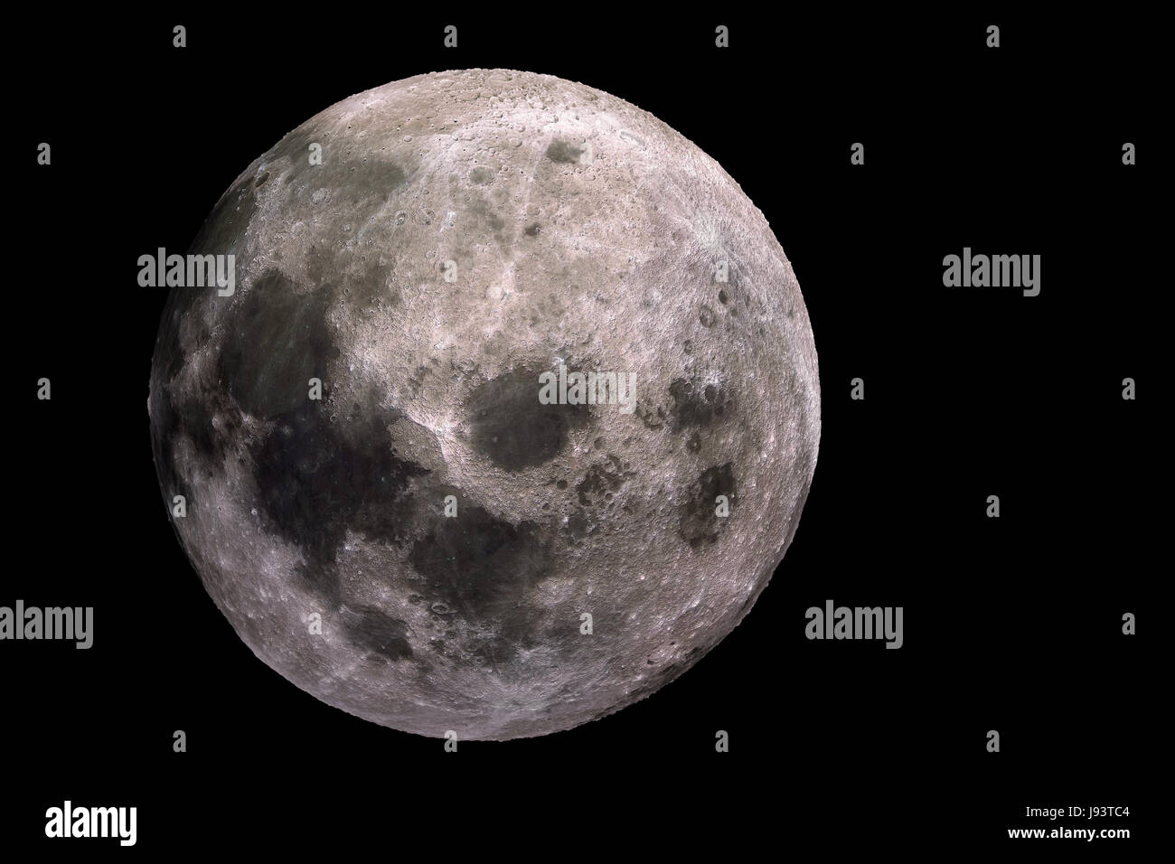 Spazio, luna, satellite, spazio universo, luna, satellite, il cratere, sistema solare, Foto Stock