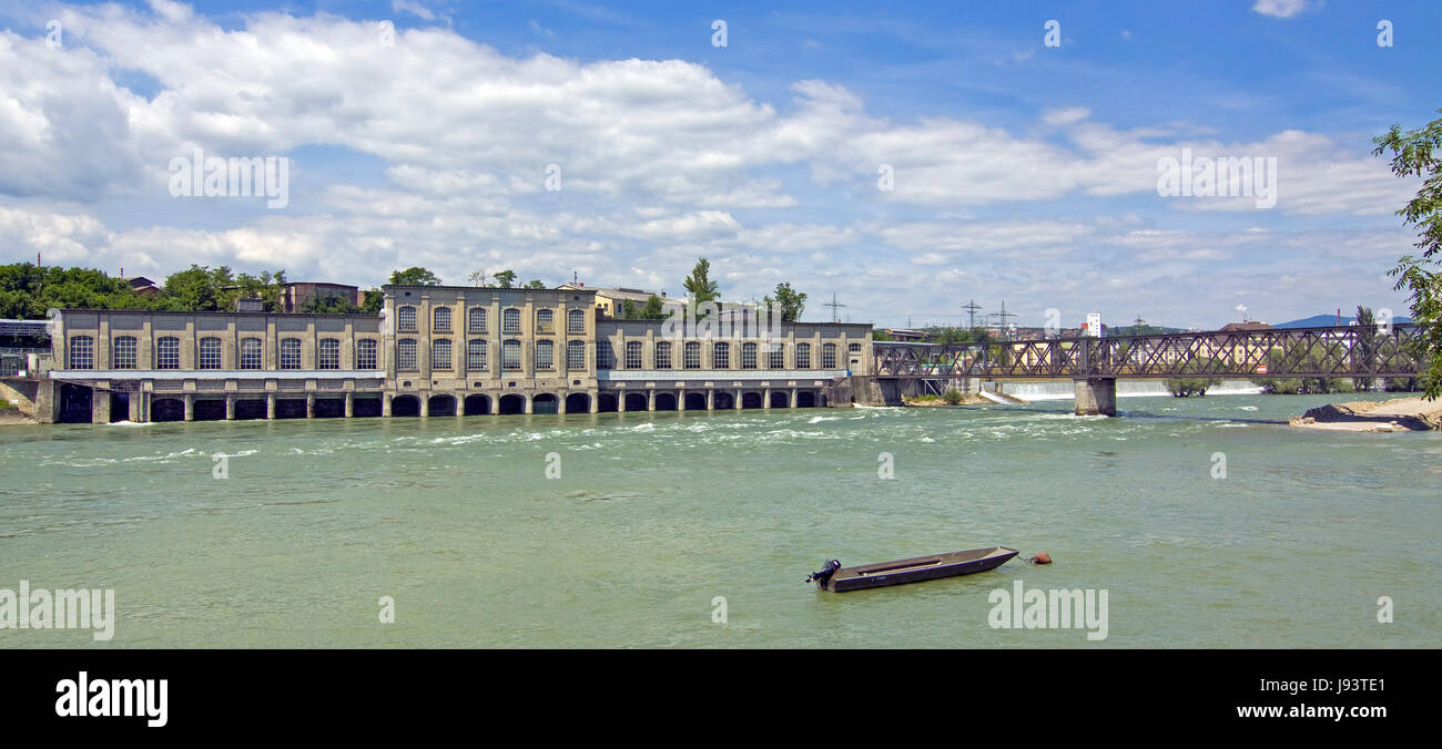 Reno, energia, potenza, elettricità, energia elettrica, strappato, rinnovabile, Foto Stock