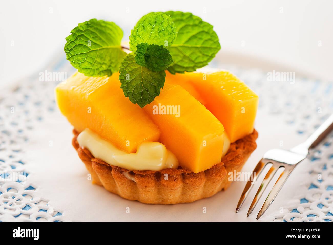 Cibo, aliment, dolce, torta, torta, torte, crema, tart, dessert, sfondo, Foto Stock