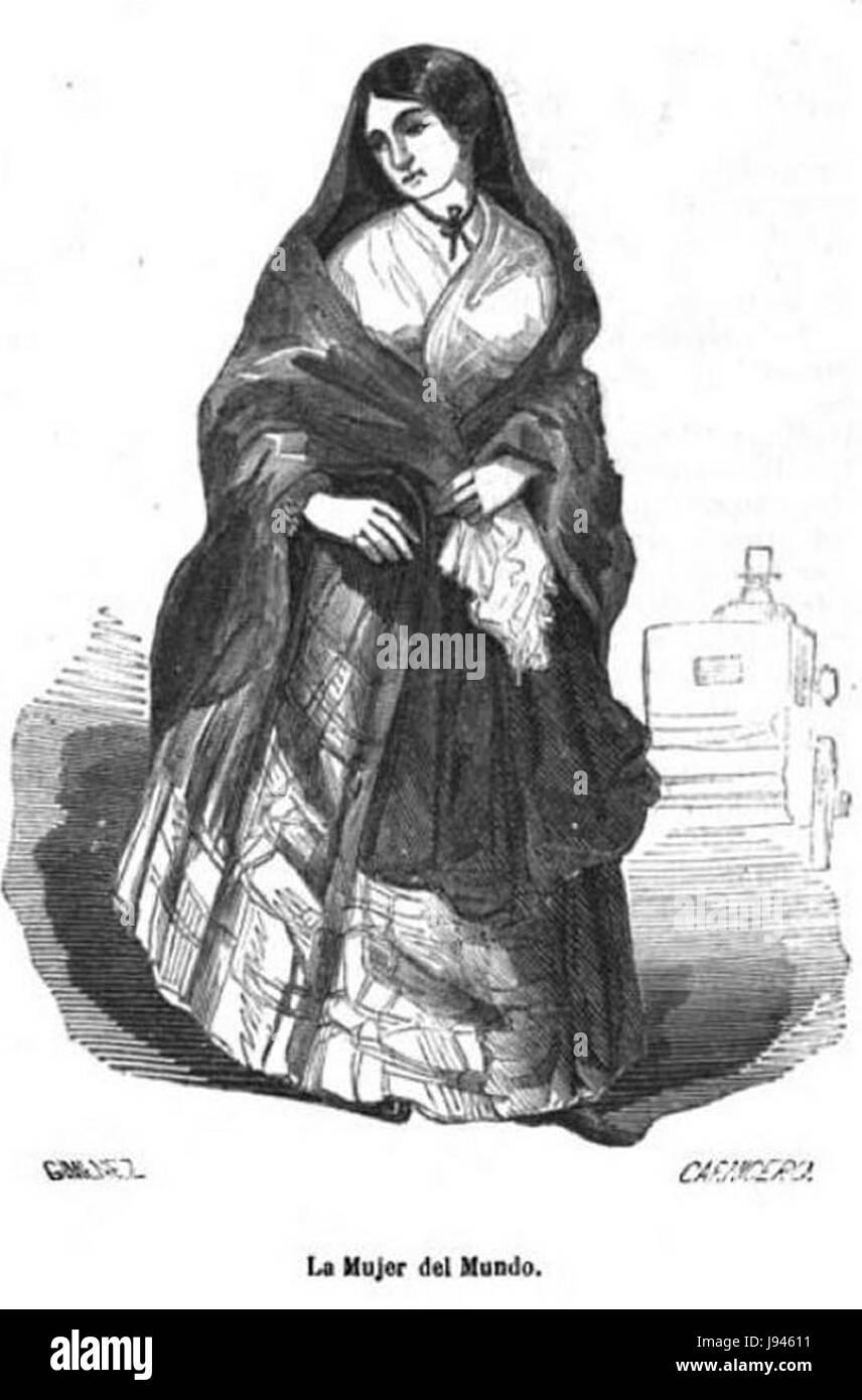 Gli spagnoli 89 La Mujer del Mundo Foto Stock