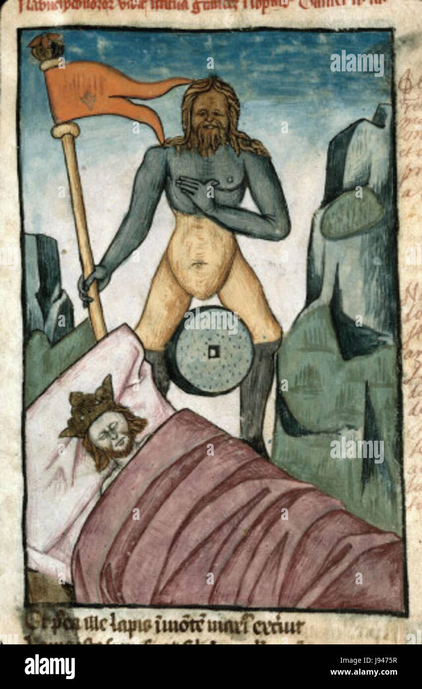 Songe Nabuchodonosor statua Foto Stock