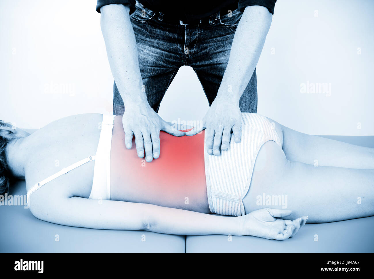 Donna, gli esseri umani e la tratta di esseri umani, persone, folk, persone, umana, essere umano, una mano, Foto Stock