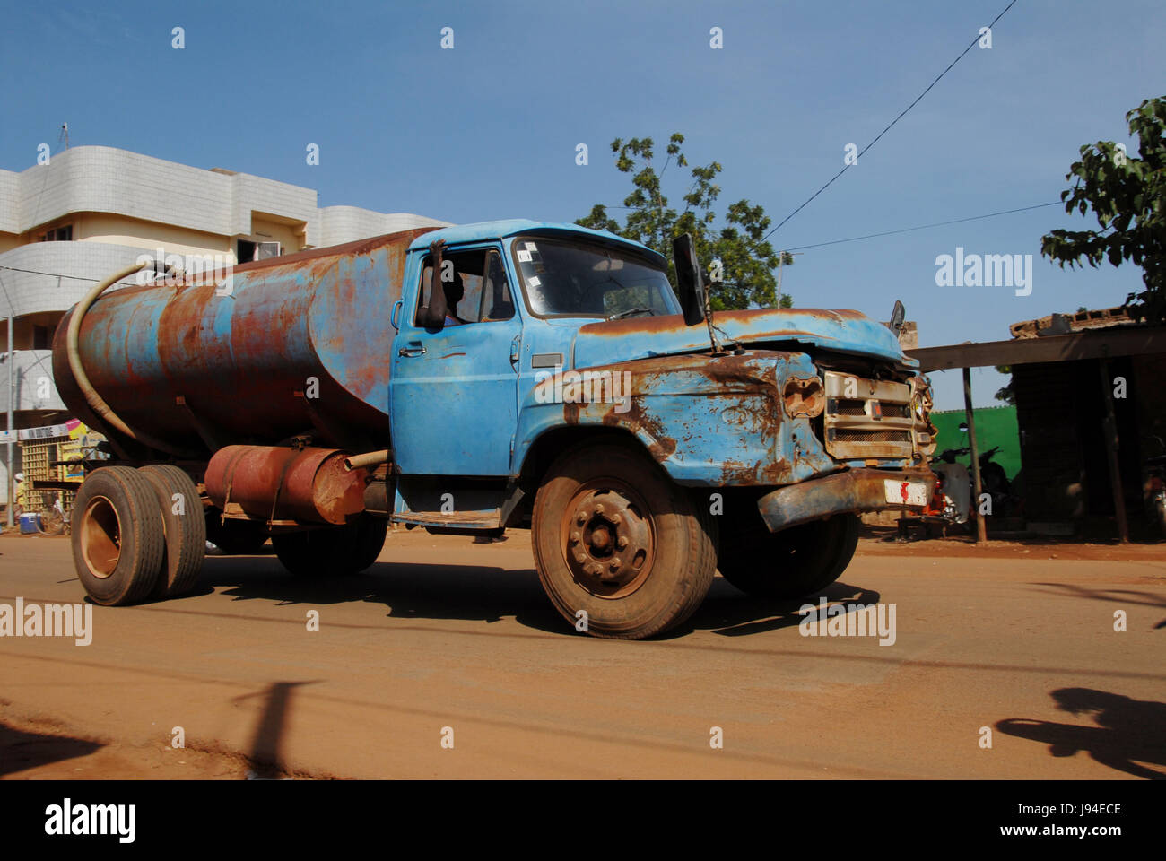 Città, Paese africa, auto, automobile veicolo, mezzi di viaggio, veicolo a motore Foto Stock