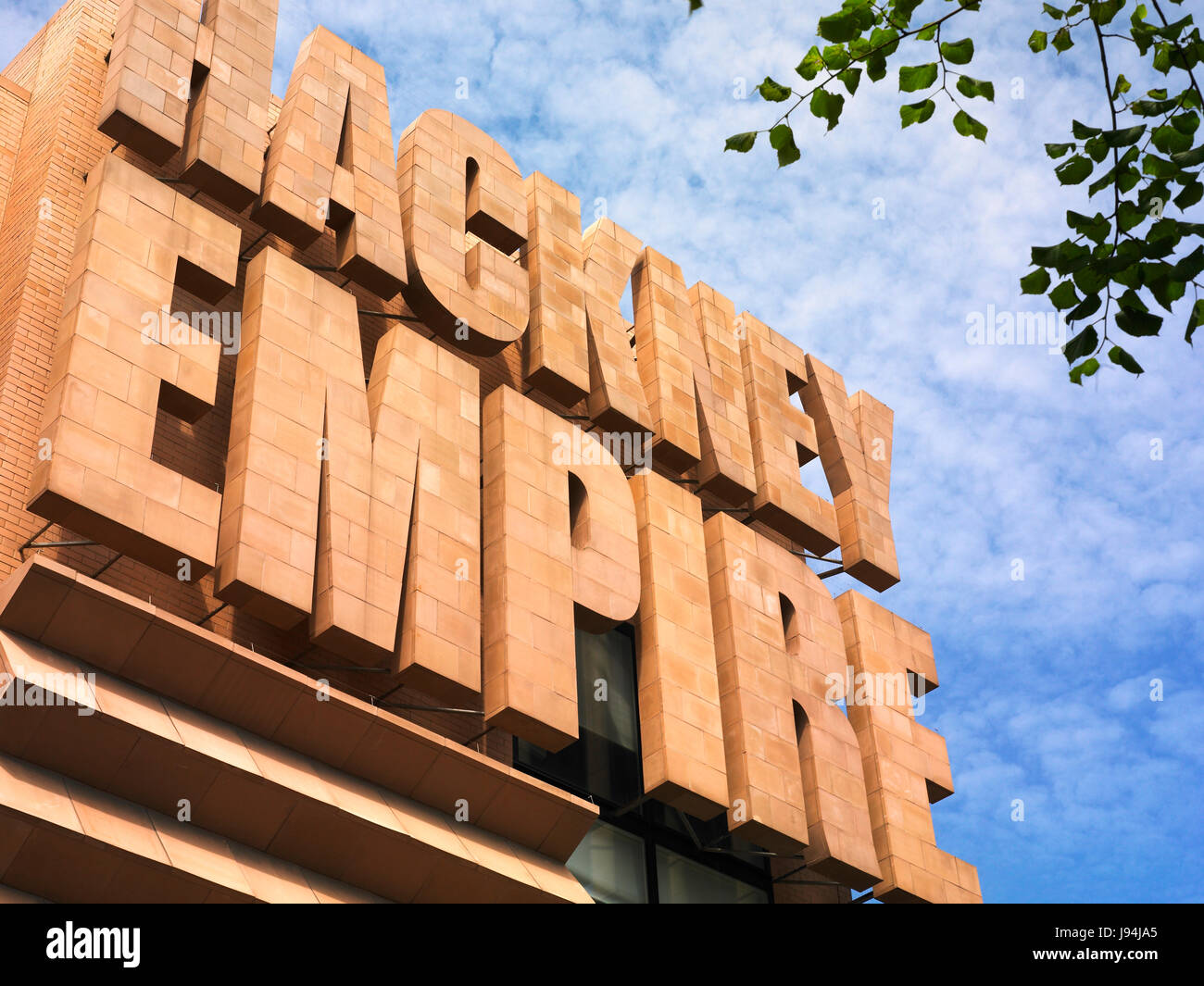 Hackney Empire segno Foto Stock