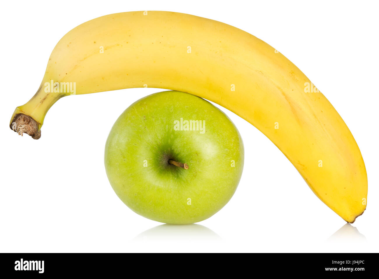 Cibo, aliment, verde, frutta, banana, nutrizione, Apple, giallo, sano cibo, Foto Stock