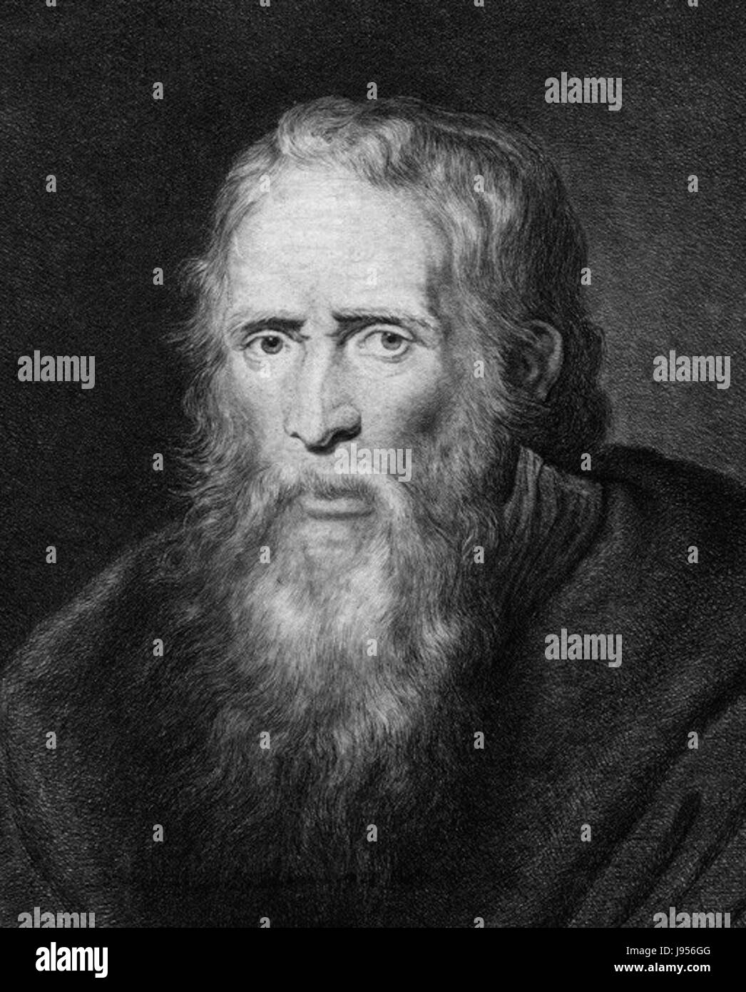 Thomas Parr da Powle dopo Rubens Foto Stock