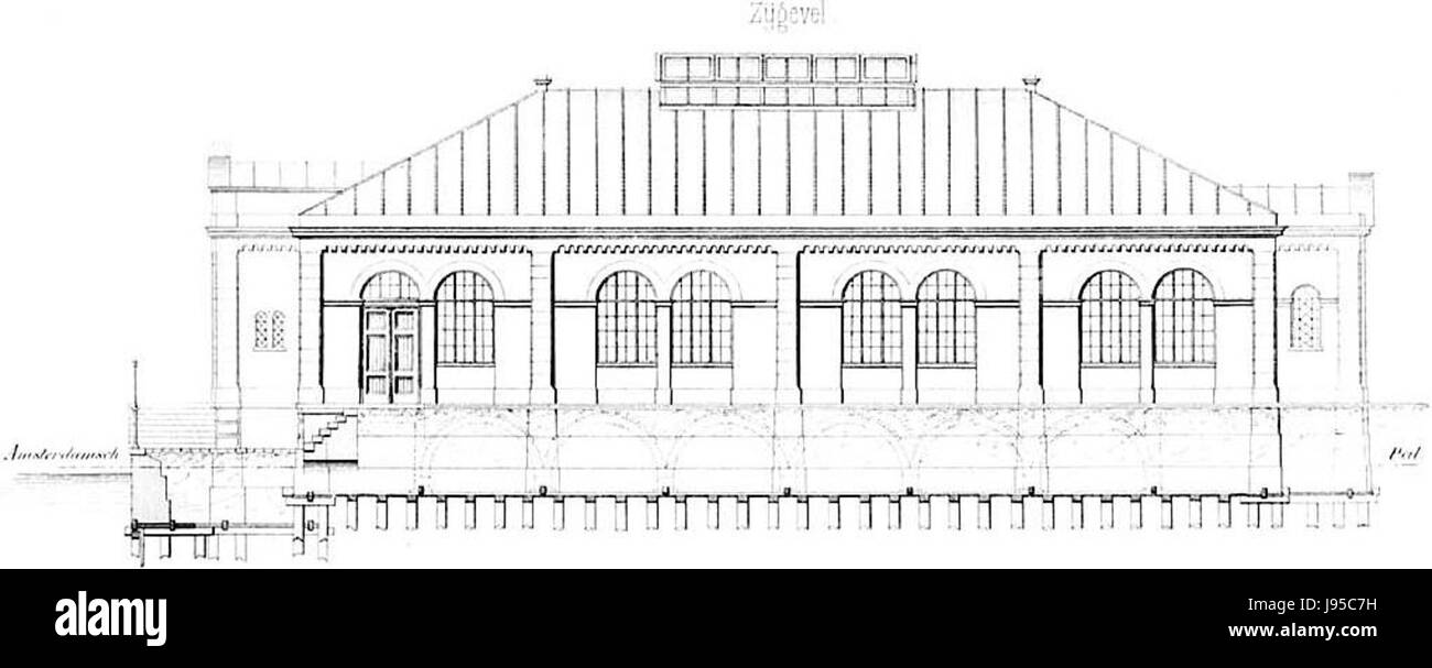 Vismarkt Geldersekade Amsterdam 005 Foto Stock