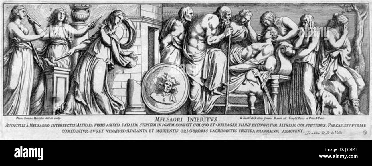 Sancto Petro Bartoli scena médicale Foto Stock