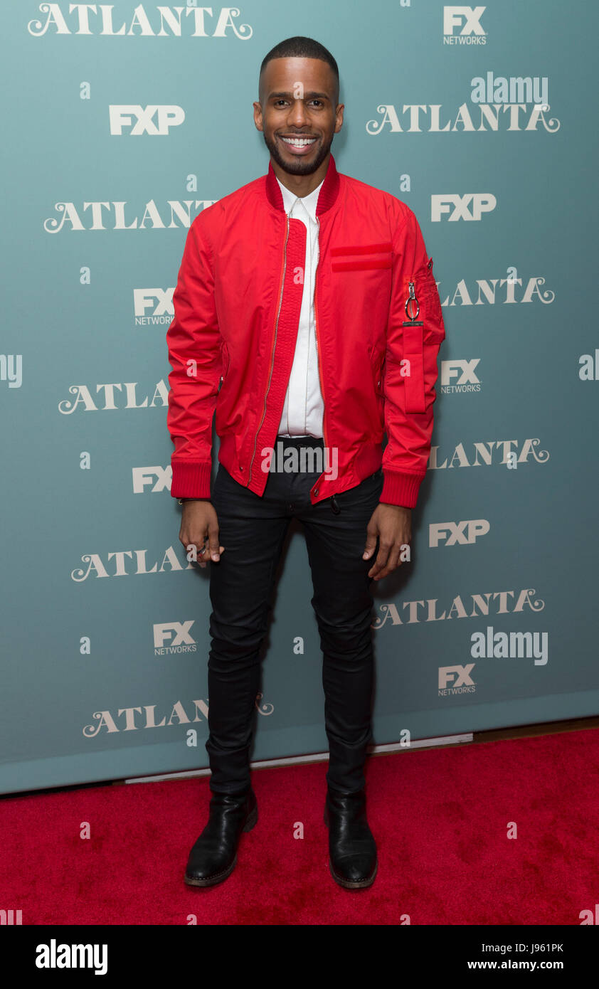 New York, Stati Uniti. 05 Giugno, 2017. New York, NY, Stati Uniti d'America - 5 Giugno 2017: Eric West assiste il Atlanta per la vostra considerazione lo screening mediante rete FX a Zankel Hall Carnegie Hall Credito: lev radin/Alamy Live News Foto Stock