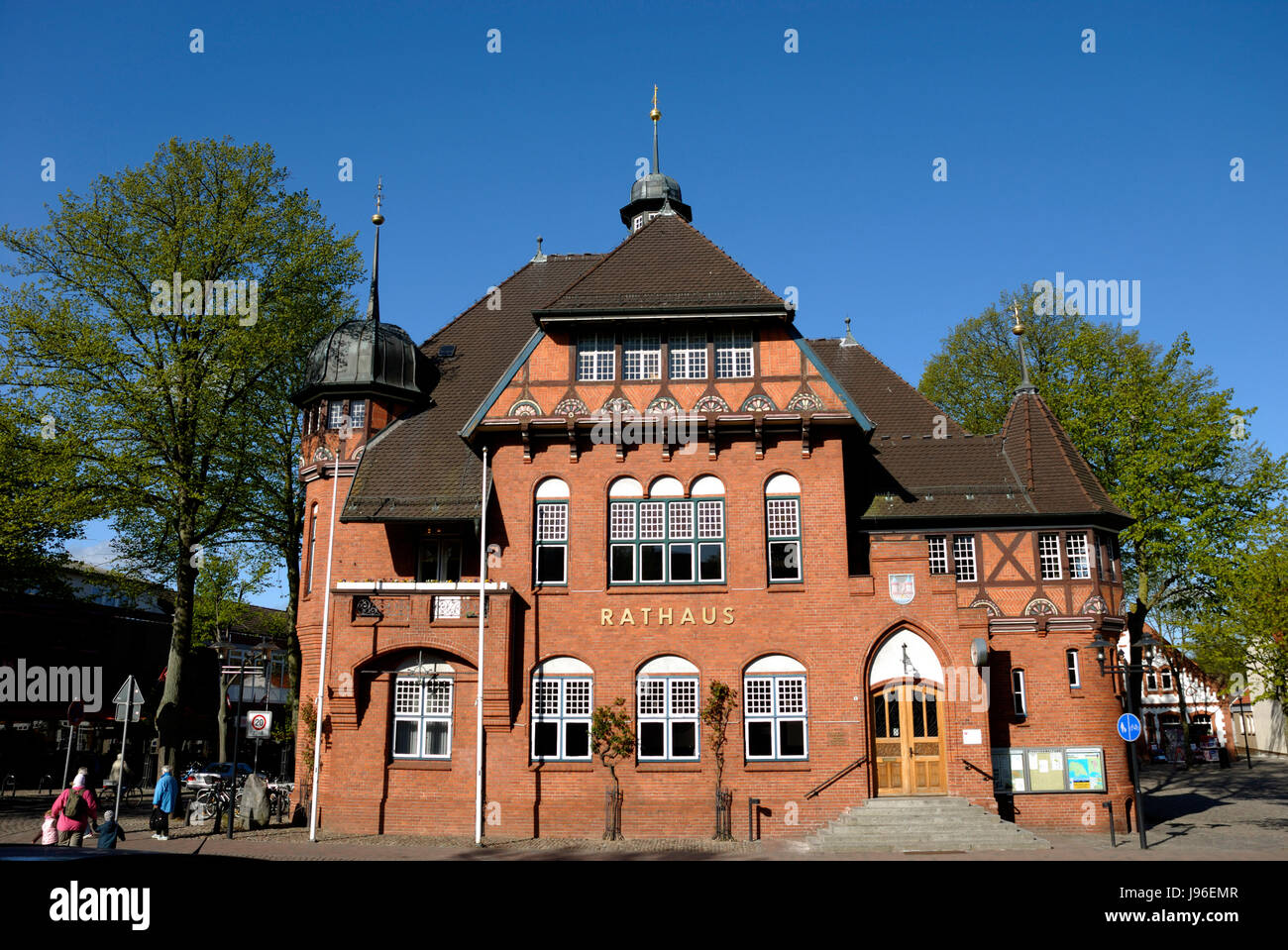Municipio di Burg auf Fehmarn Foto Stock