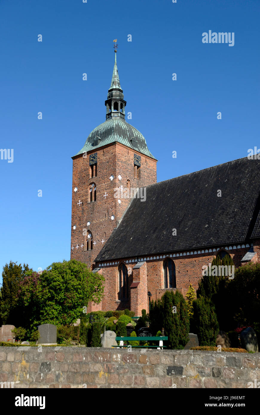 Chiesa in Burg auf Fehmarn Foto Stock