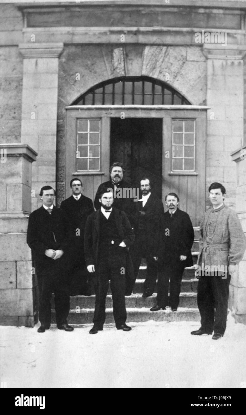 Questo evento fa riferimento alle azioni degli incursori del raid di St. Alban, un attacco del 1864 al Canada da parte delle forze confederate durante la guerra di secessione americana. I razziatori miravano a liberare i prigionieri detenuti in una prigione di Montreal. Foto Stock