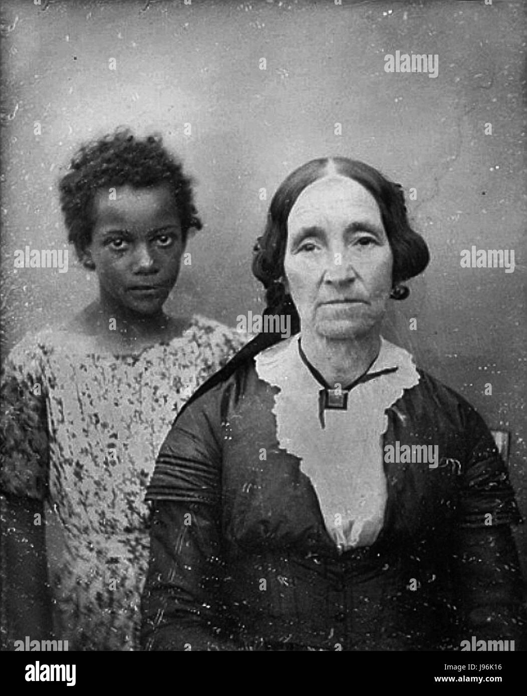 Schiavo di donna Foto Stock