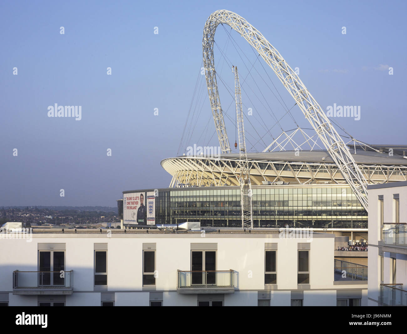 Vista di Wembley Foto Stock