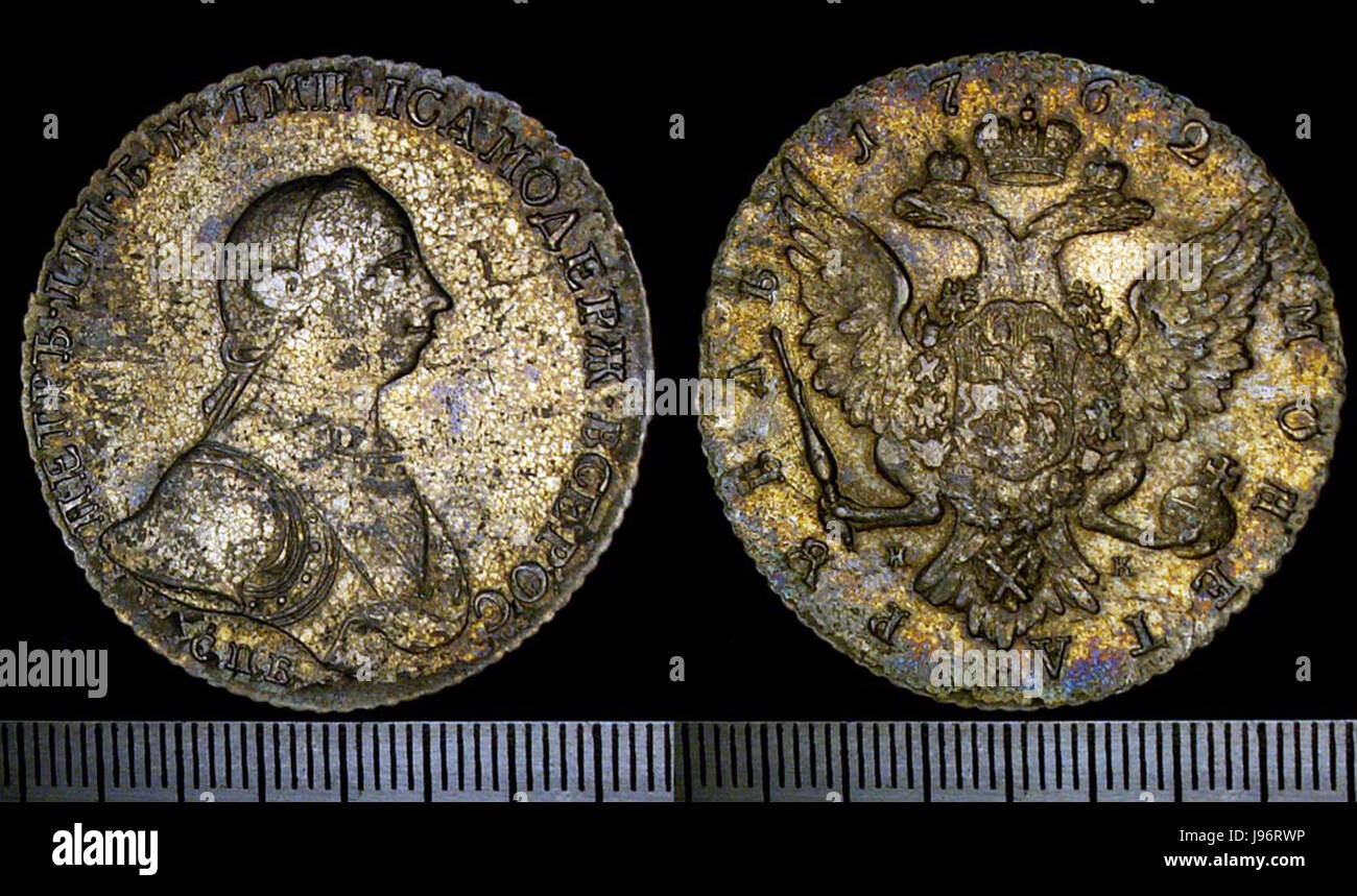 Rubl 1762 Foto Stock