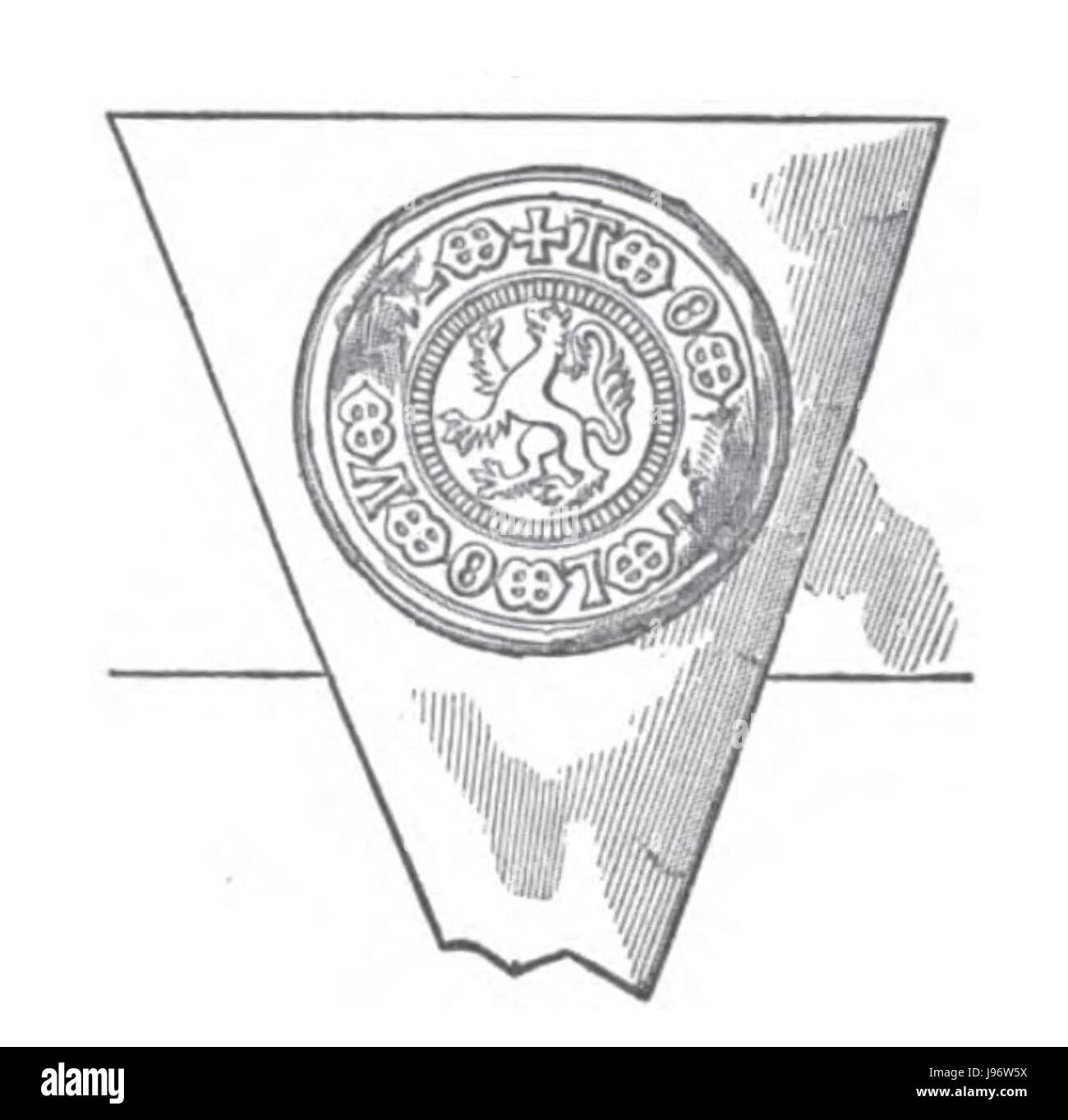 Guarnizione del Henry Percy, 5° Conte di Northumberland in 1515 Foto Stock