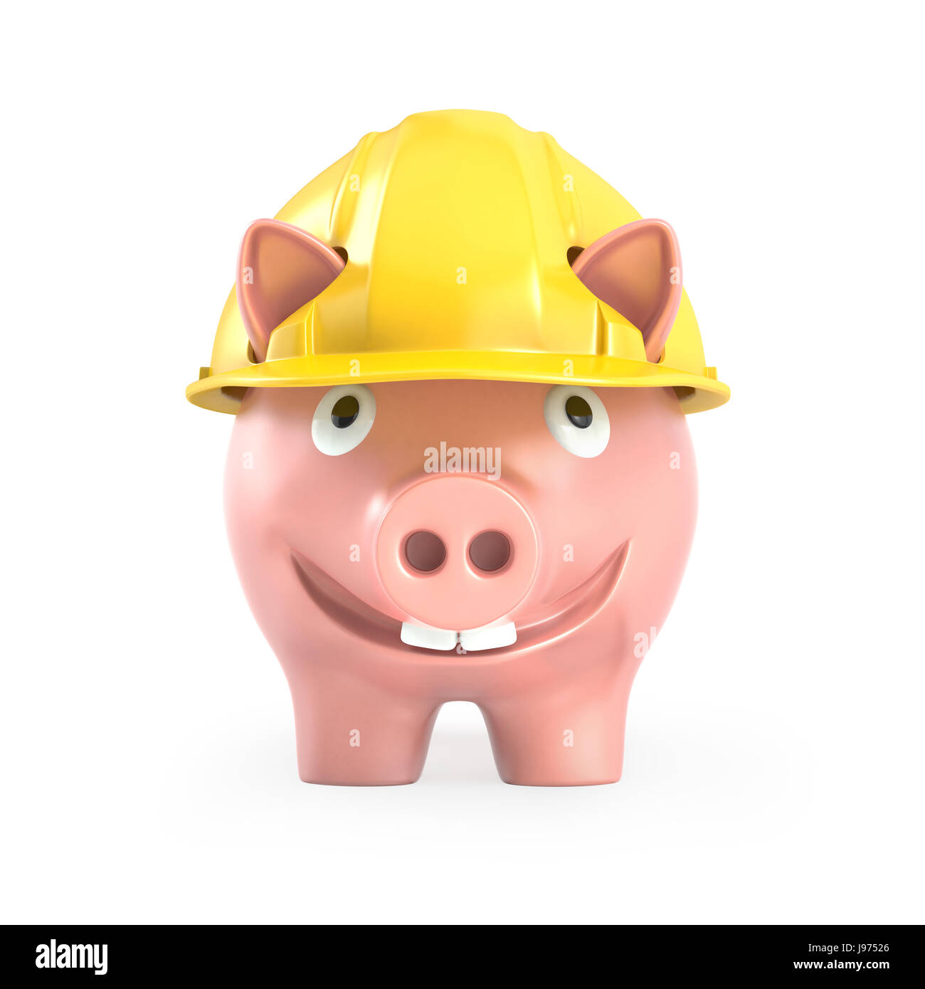 Banca, istituto di credito, isolato, rischio, valuta, hat, inflazione, assicurazione, Foto Stock