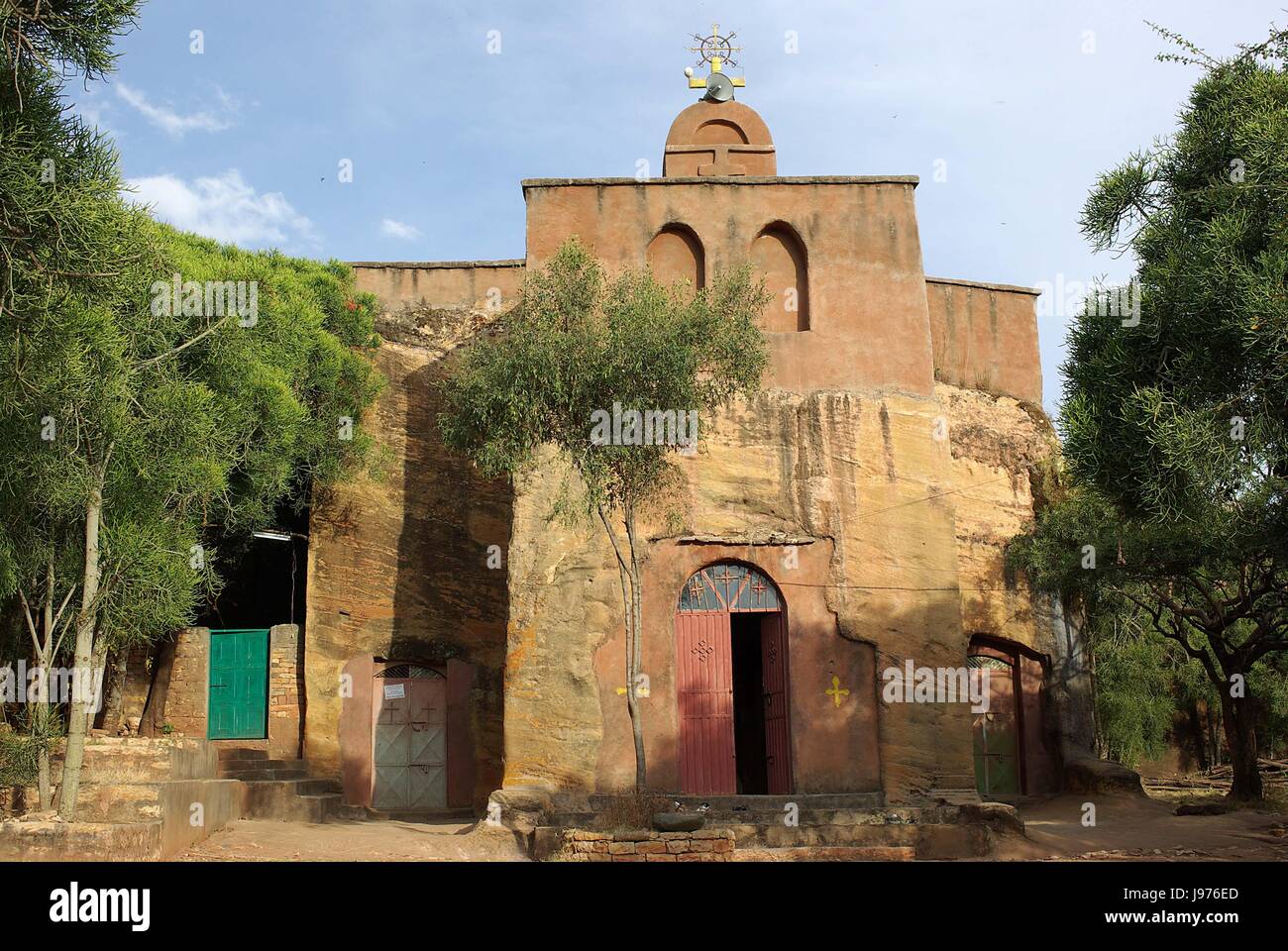 La religione, la chiesa, il tempio, africa, stile di costruzione, Architettura, Foto Stock