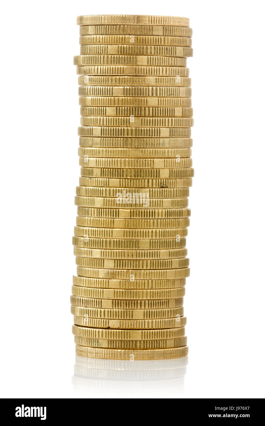 Valuta, Coin, Golden, rapporti aziendali, trattare, transazione commerciale, Foto Stock
