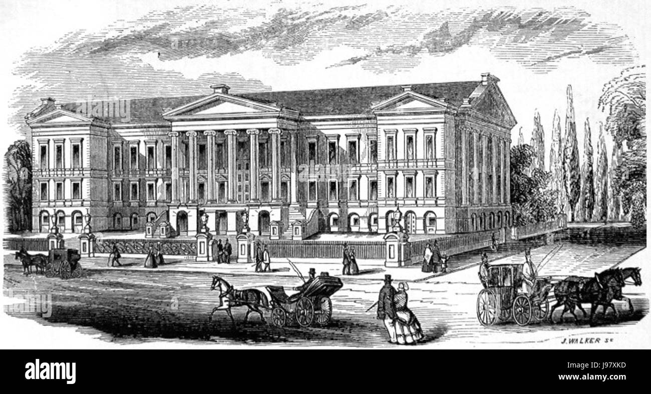 Palais de Justice Montreal 1854 Foto Stock