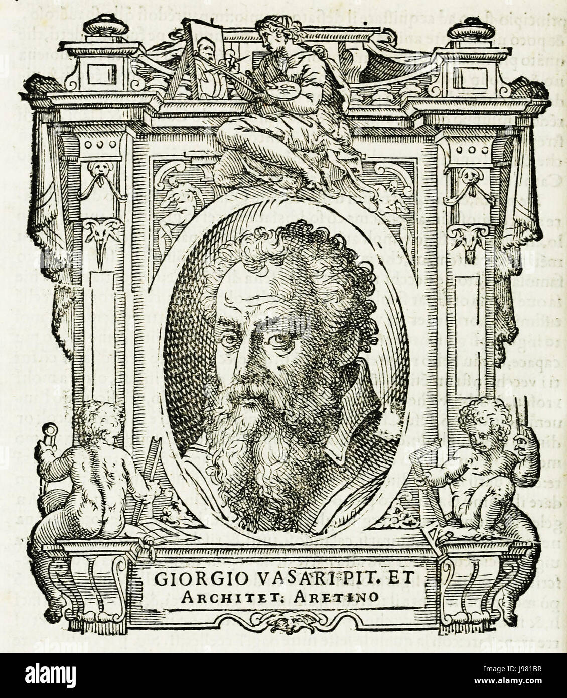 159 le vite, Giorgio Vasari Foto Stock