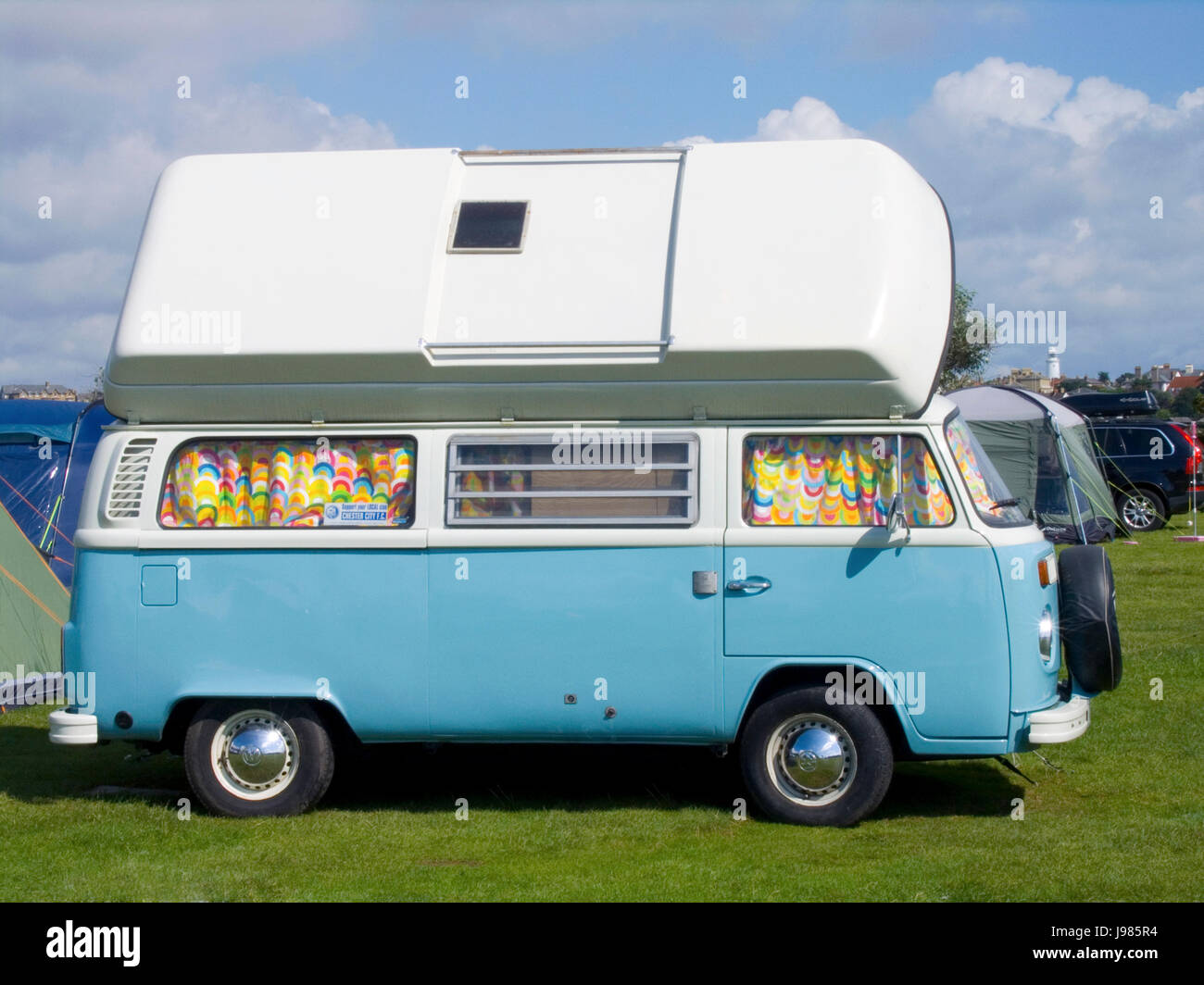 VW Camper, Southwold Foto Stock