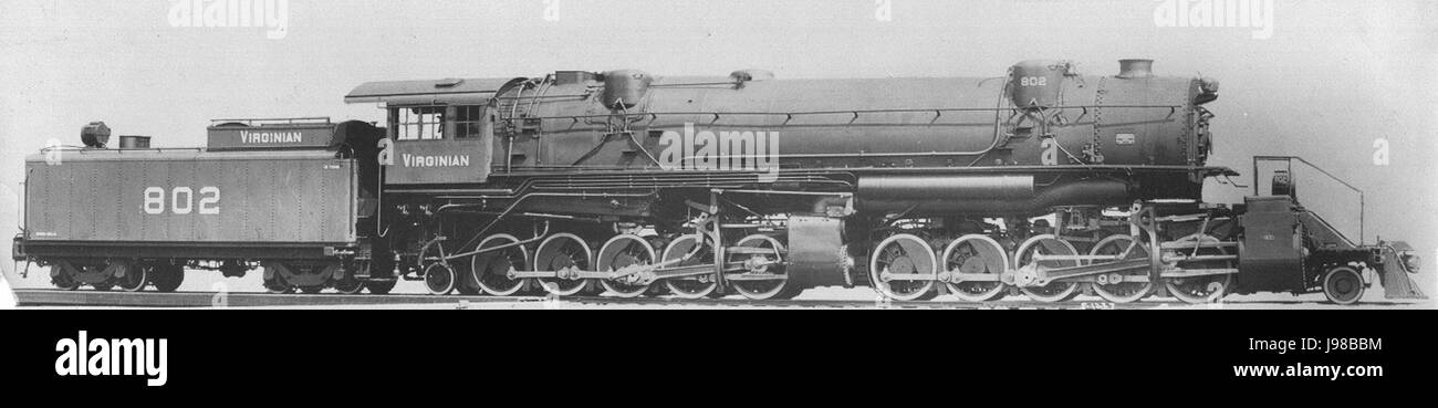 Virginian Railway AE Foto Stock