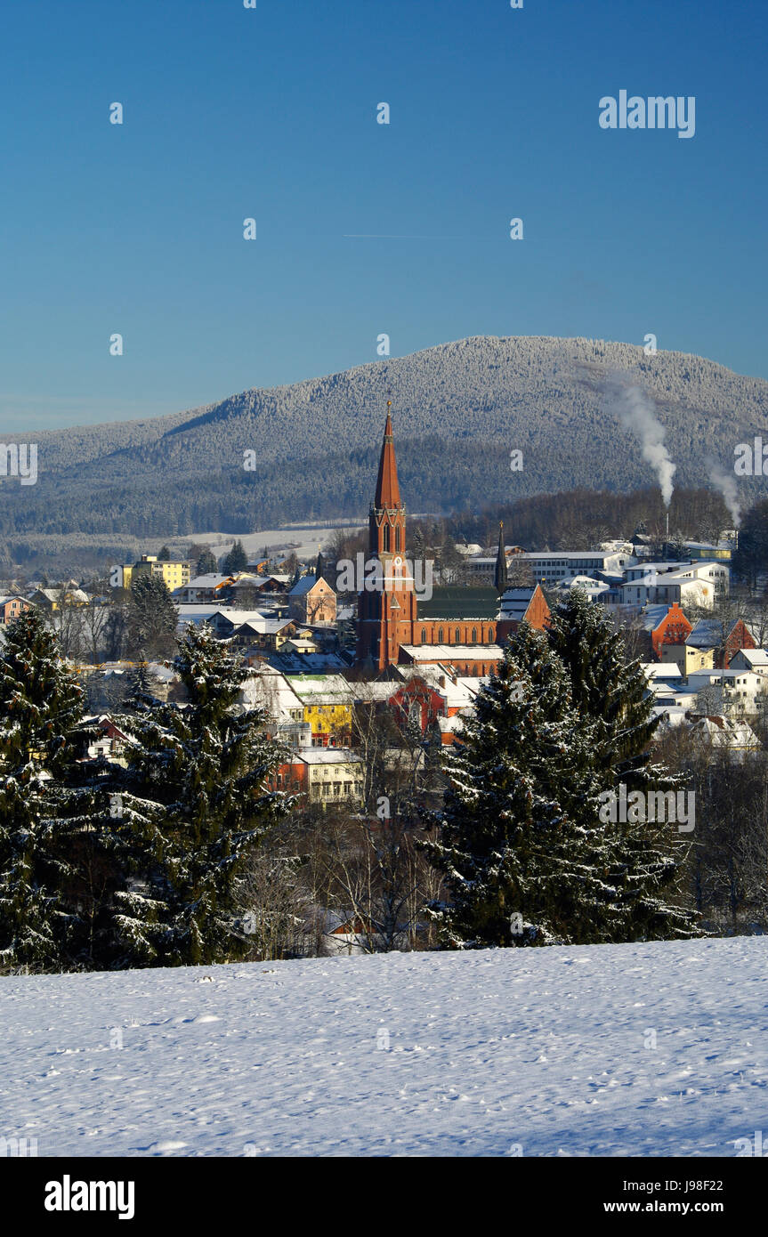 La città di vetro nella baia.wald - zwiesel Foto Stock