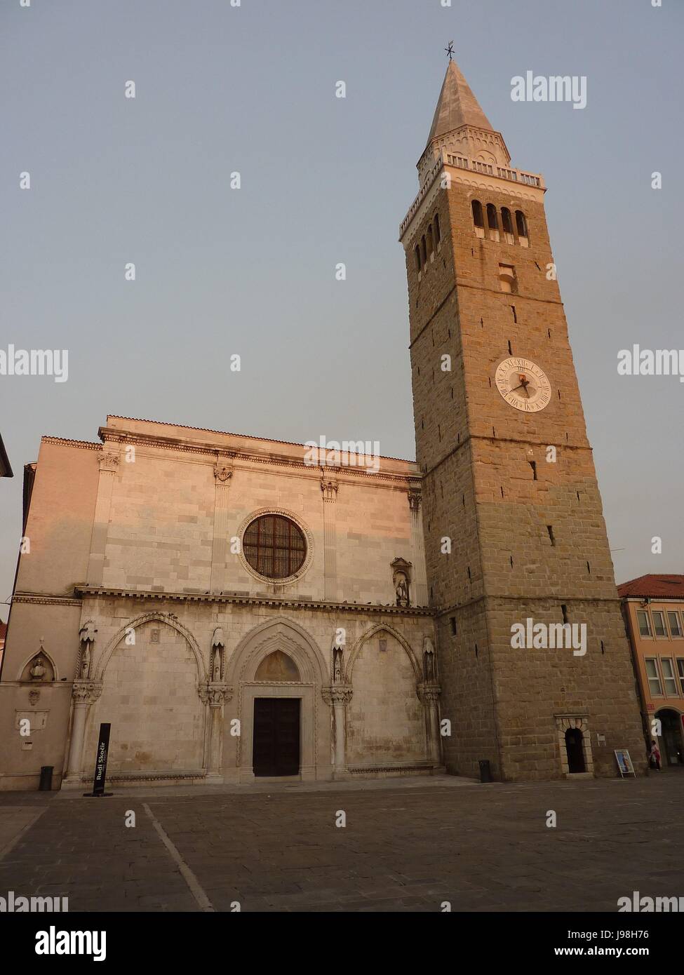 Cattedrale dell Assunzione a Capodistria,Slovenia Foto Stock