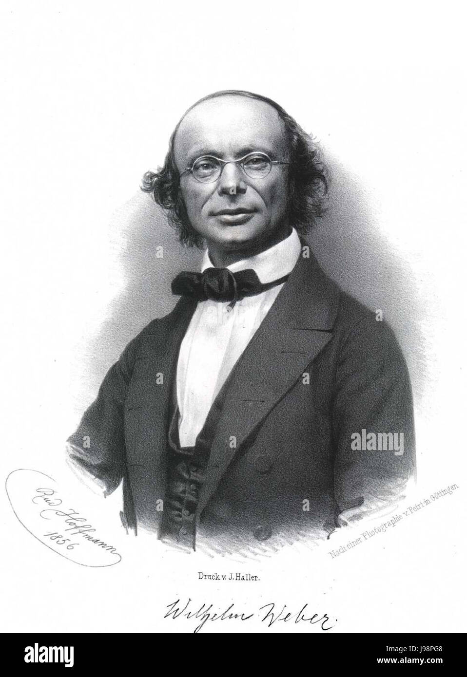 Wilhelm Eduard Weber IIa Foto Stock