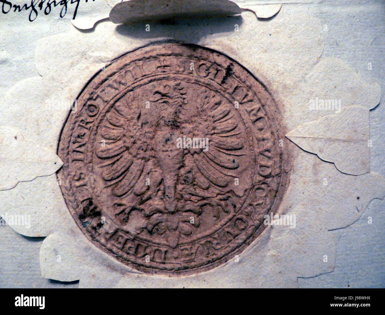 Stadtsiegel Foto Stock