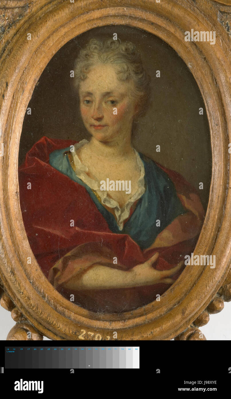Portret van een vrouw Rijksmuseum SK UN 2208 Foto Stock