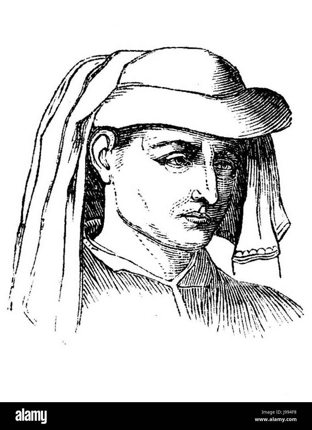 Il cosiddetto ritratto di Jan van Eyck Foto Stock