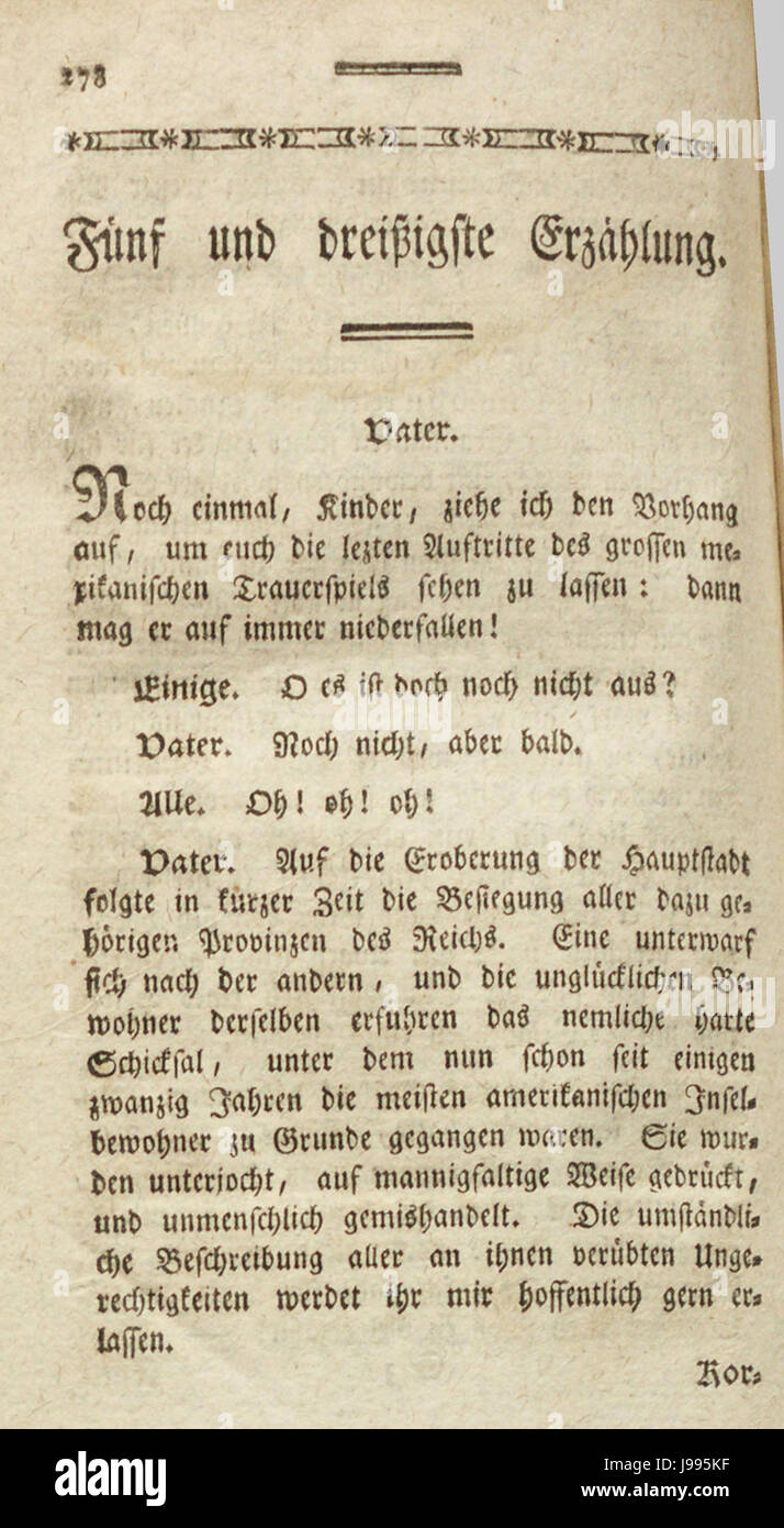 UB Maastricht Campe 1782 vol II P 278 Foto Stock