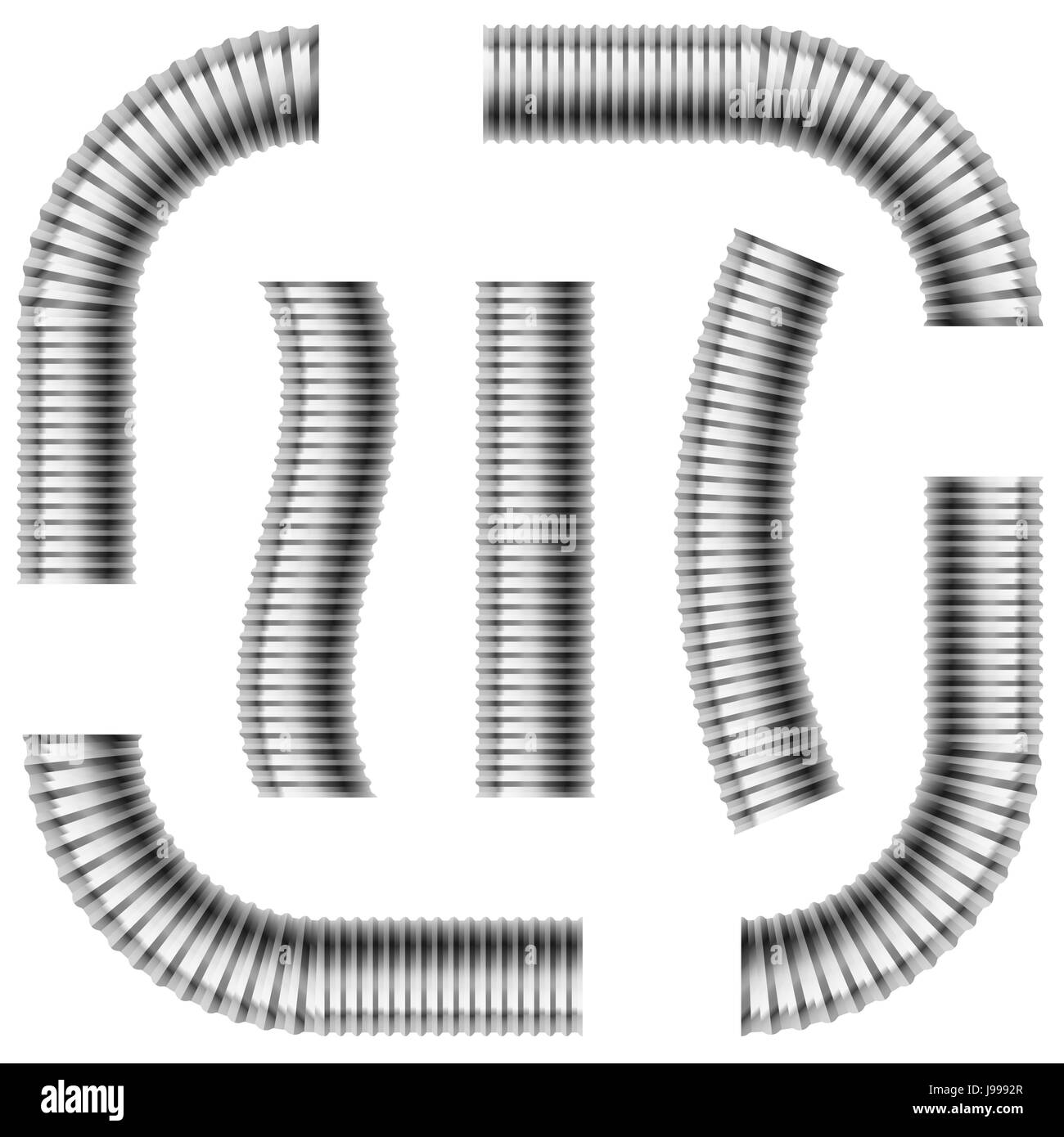 Oggetti, costruire, isolato, colore, industria, industriale, ingegneria, nuovo, Foto Stock