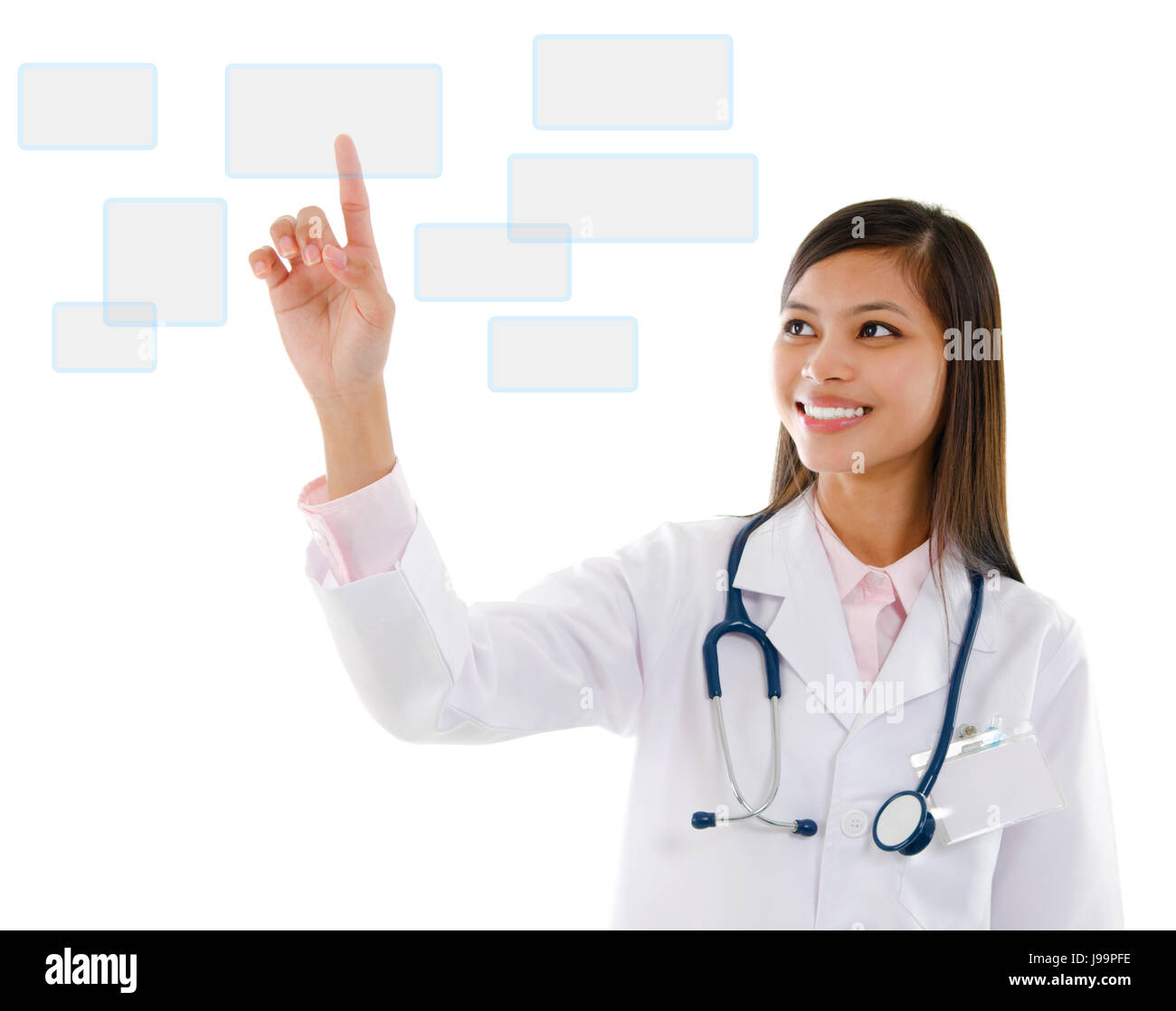 Medico, medico, medic, medico practicioner, donna, gli esseri umani e la tratta di esseri umani, Foto Stock