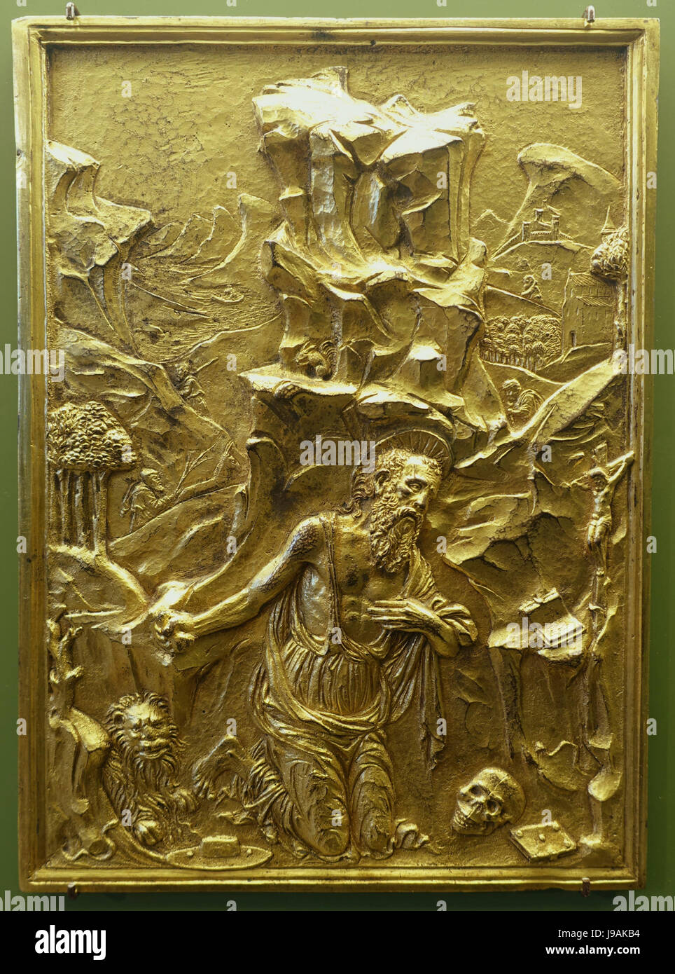 San Girolamo, Padova, c. Annuncio 1500, bronzo Bode Museum DSC02482 Foto Stock