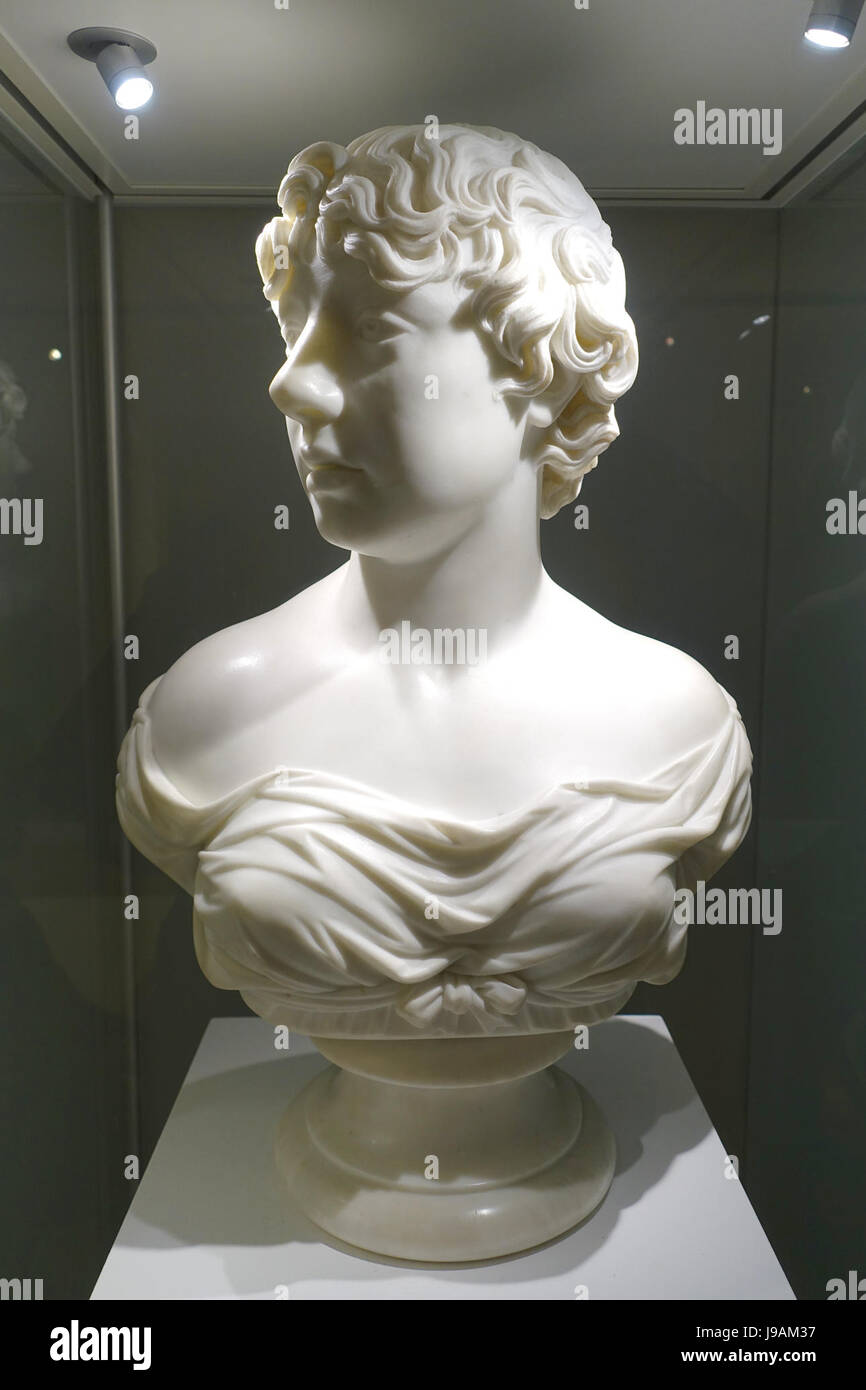 Princess Charlotte Augusta del Galles da Joseph Nollekens, 1812 Annuncio, marmo Braunschweigisches Landesmuseum DSC04642 Foto Stock