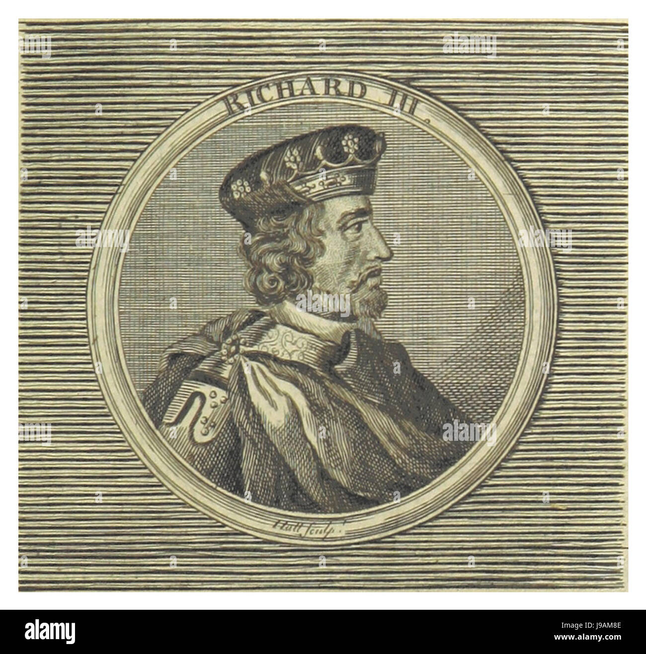 GOLDSMITH(1800) p2.093 RICHARD III. Foto Stock