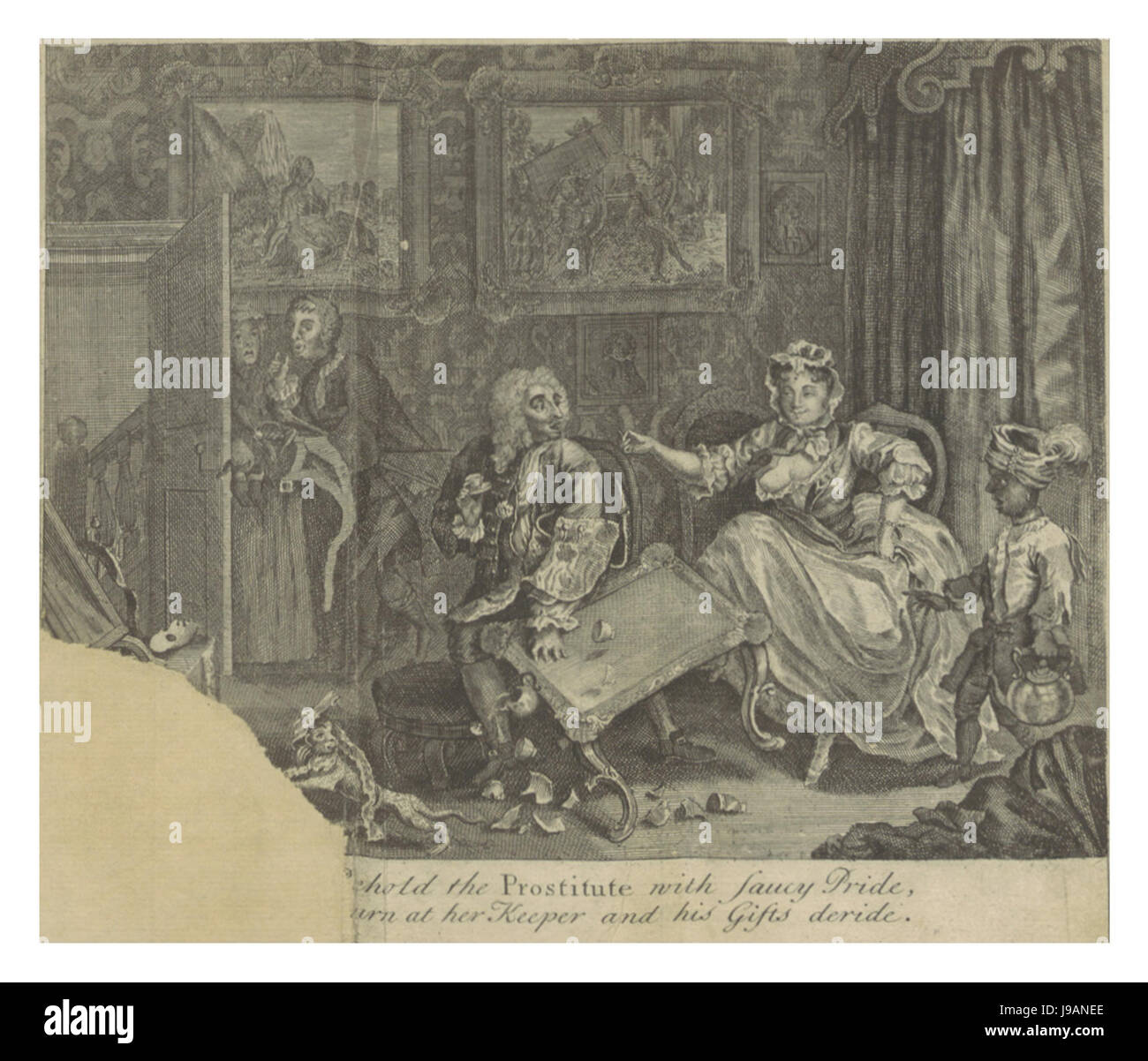 GAY(1733) p026 l'esca di Venere Canto 2 Foto Stock