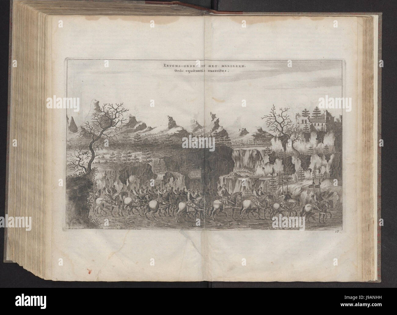 Nieuhof 1670 Gezantschap UB Radboud Uni Nijmegen 029075319 521 Foto Stock