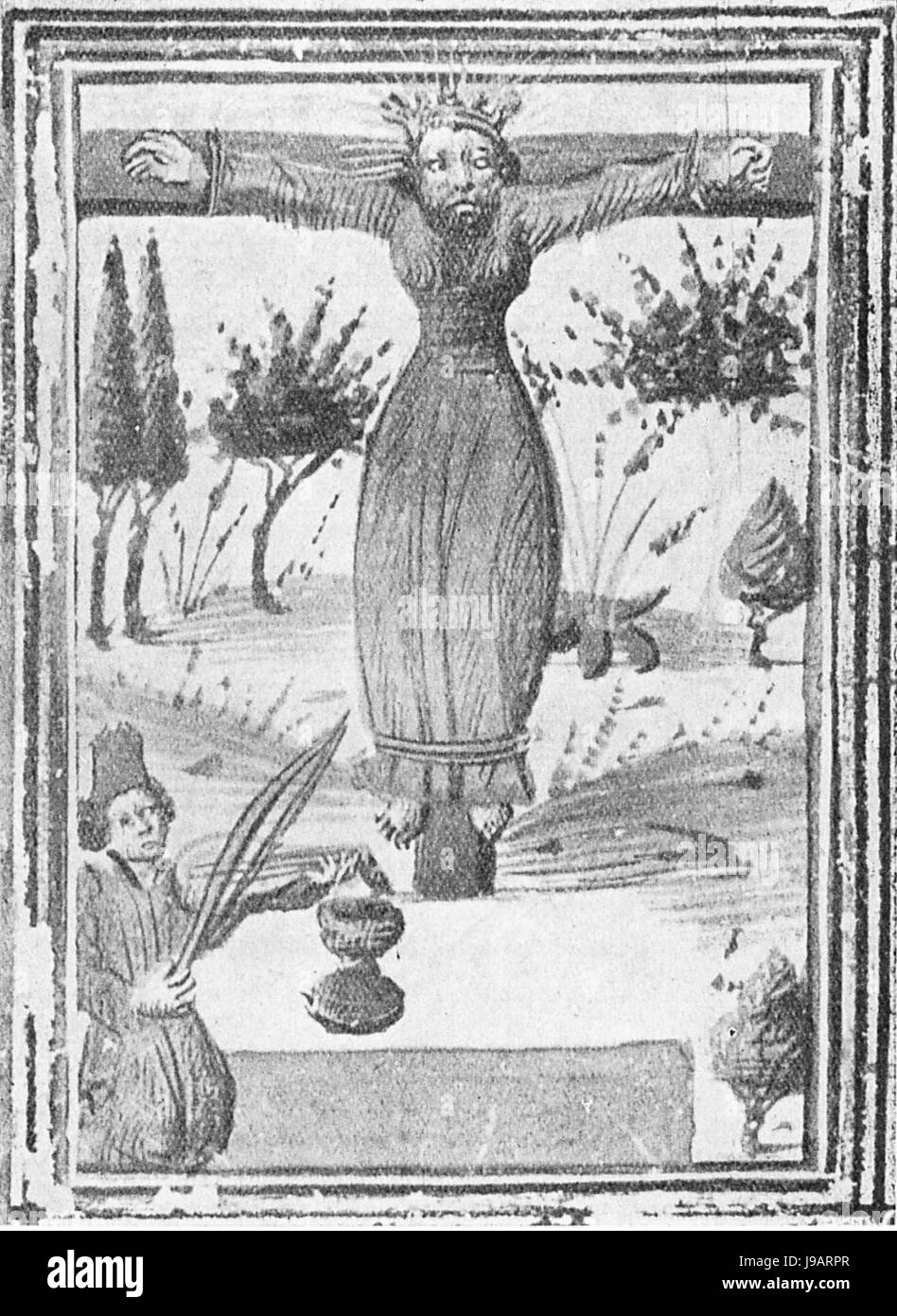 Wilgefortis Gent 1415 Foto Stock