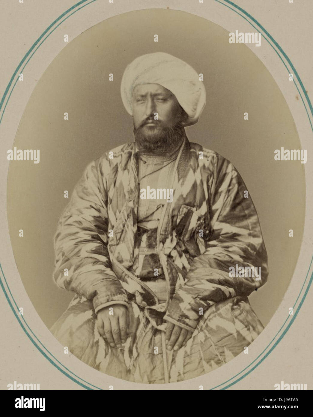 Ritratto di Khudayar Khan Foto Stock