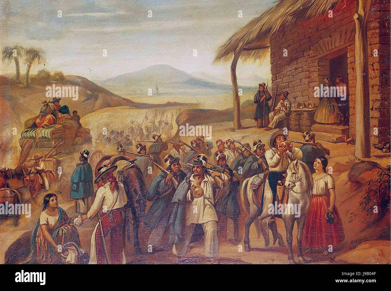 Soldados de la guerra reformista Foto Stock