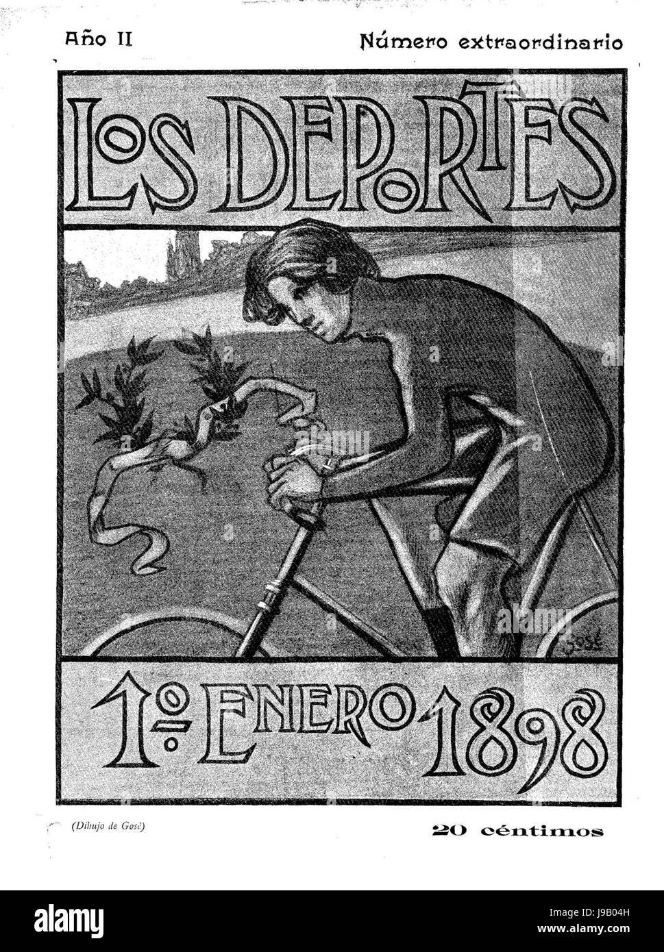 1898 01 01 los Deportes Foto Stock