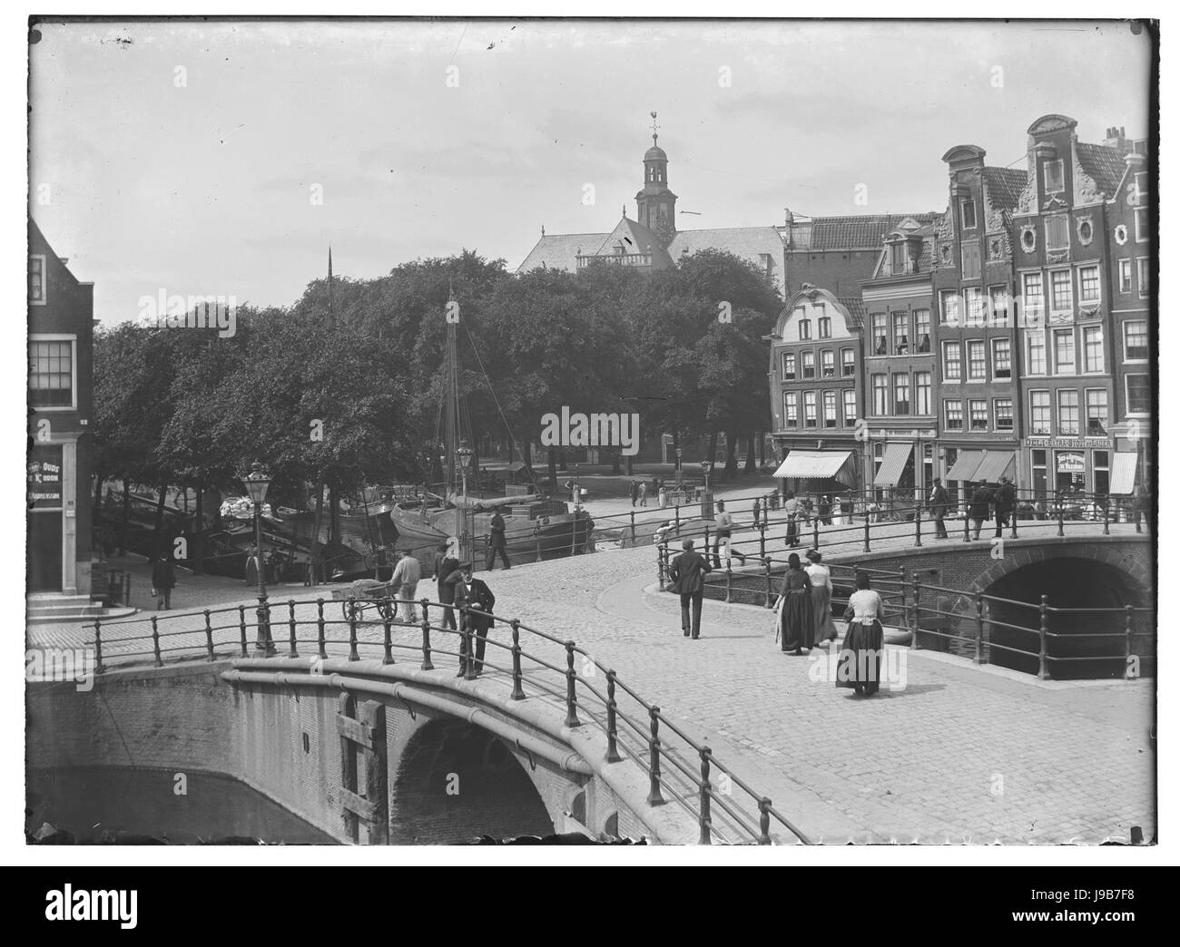 Prinsengracht 6 (GED) 14 (vrnl) Giacobbe Olie (max res) Foto Stock
